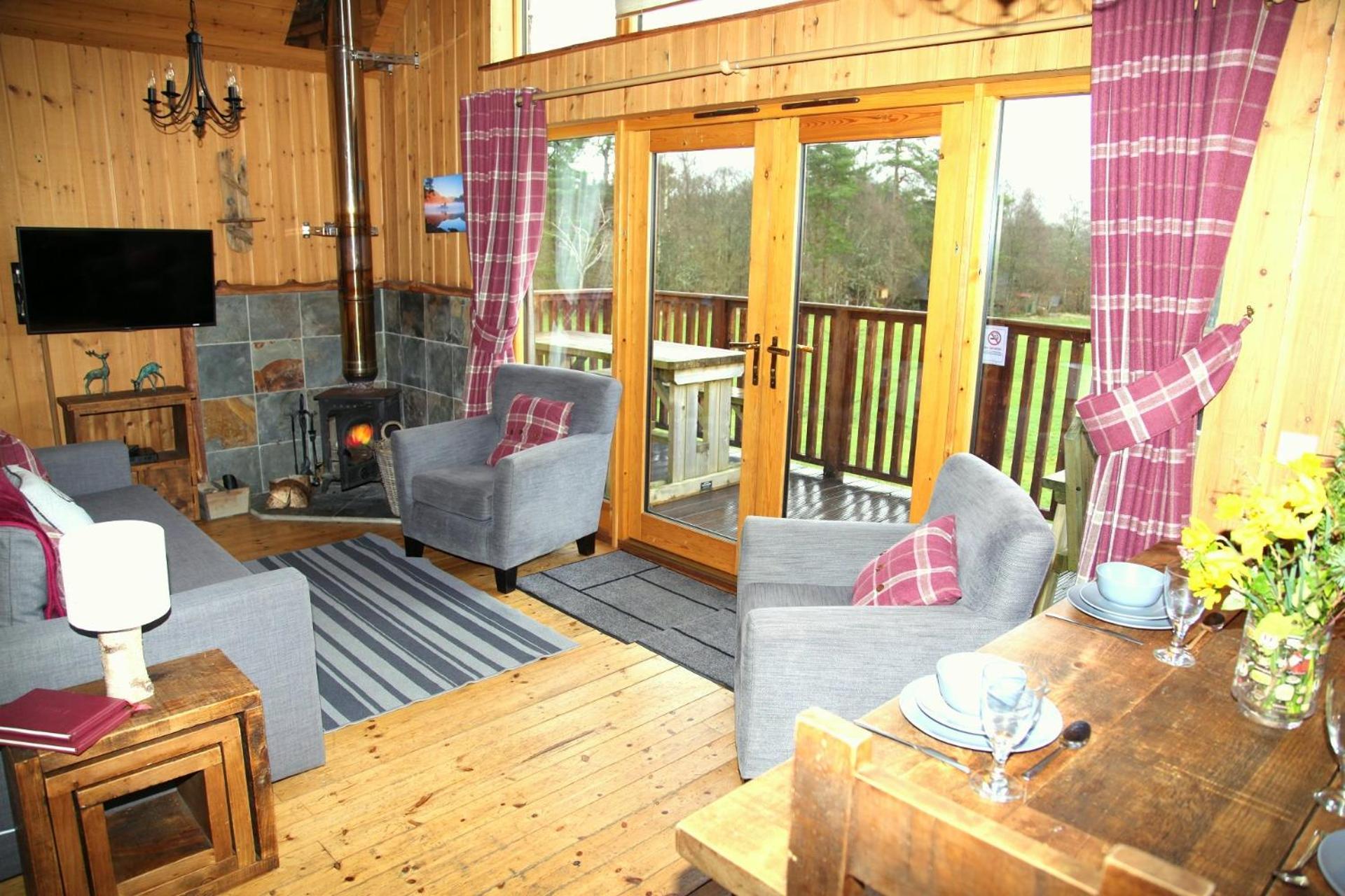 Lodge Loch Aweside Forest